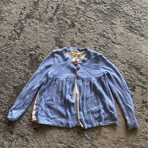 Matilda Jane Light Blue Cable Knit Cardigan